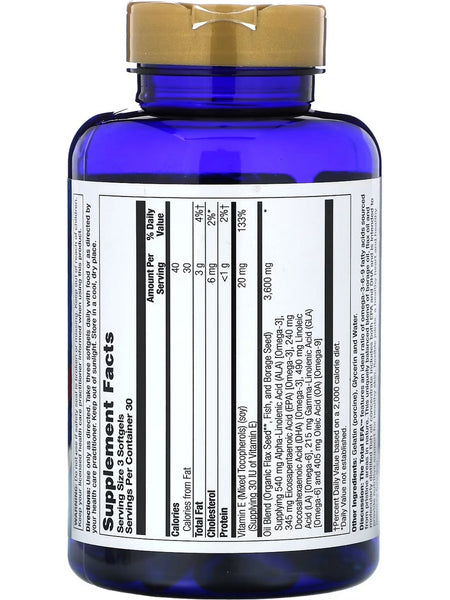 Nature's Life, The Total EFA, 1200 mg, 90 Softgels