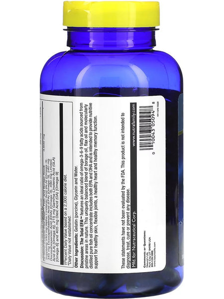 Nature's Life, The Total EFA, 1200 mg, 180 Softgels