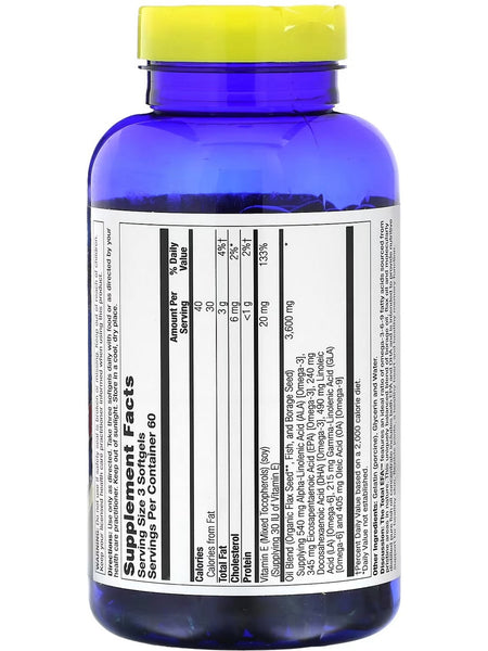 Nature's Life, The Total EFA, 1200 mg, 180 Softgels