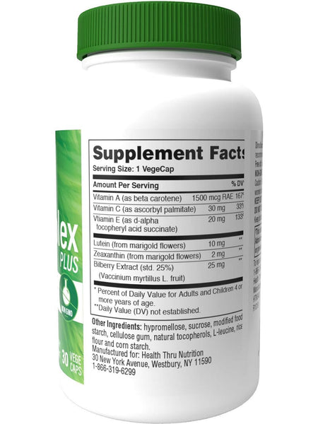 Health Thru Nutrition, Ocuplex Plus, 30 VegeCaps