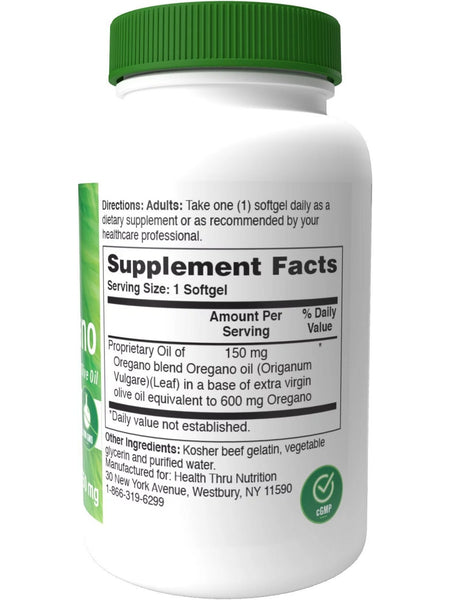 Health Thru Nutrition, Oil of Oregano 150 mg, 120 Softgels