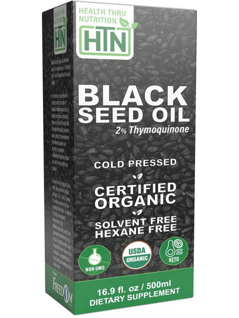 Health Thru Nutrition, Black Seed Oil (Cold Pressed), 16.9 fl oz