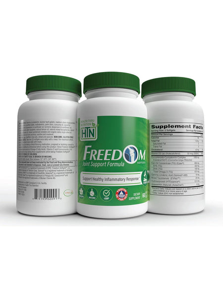 Health Thru Nutrition, Freedom Softgels Joint Support Formula, 60 Softgels