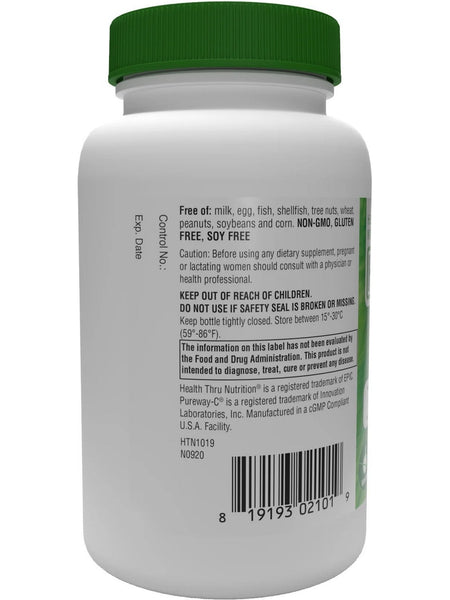 Health Thru Nutrition, Vitamin C 1000mg PureWay-C, 60 Tablets