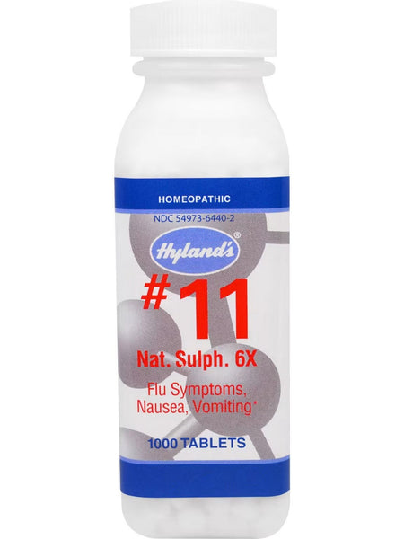 Hyland's, #11 Nat Sulph 6x, 1000 Tablets