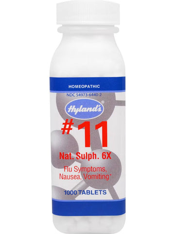 Hyland's, #11 Nat Sulph 6x, 1000 Tablets
