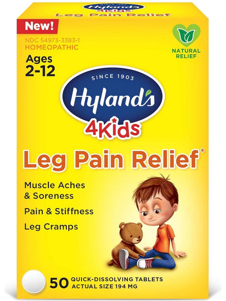 Hyland's, 4 Kids Leg Pain Relief, 50 Quick-Dissolving Tablets