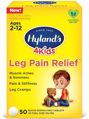 Hyland's, 4 Kids Leg Pain Relief, 50 Quick-Dissolving Tablets