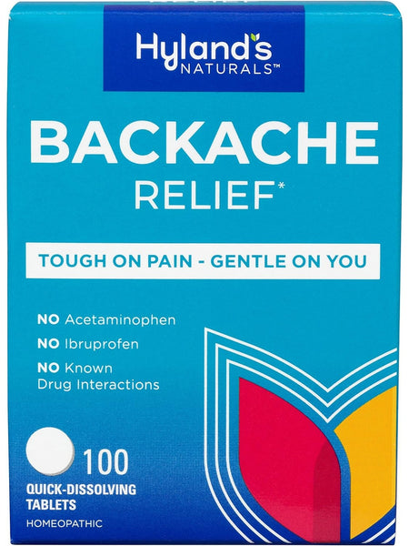 Hyland's, Backache Relief, 100 Quick-Dissolving Tablets