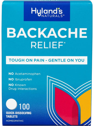 Hyland's, Backache Relief, 100 Quick-Dissolving Tablets