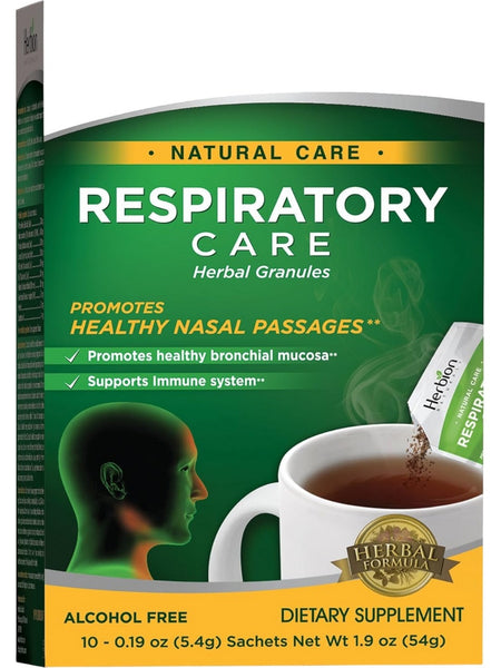 Herbion Naturals, Respiratory Care, 10 Sachets