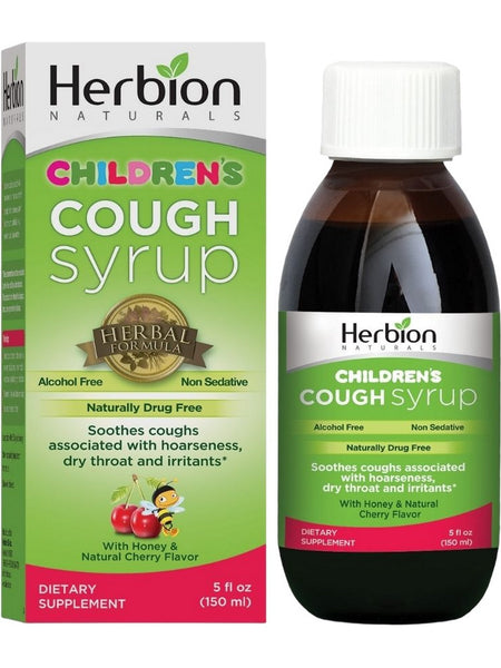 Herbion Naturals, Children's Cough Syrup, Honey and Natural Cherry, 5 fl oz
