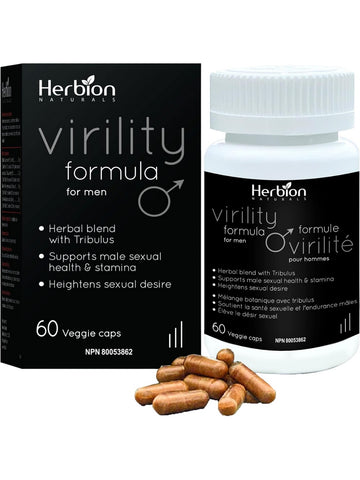 Herbion Naturals, Virility Formula for Men, 60 Veggie caps
