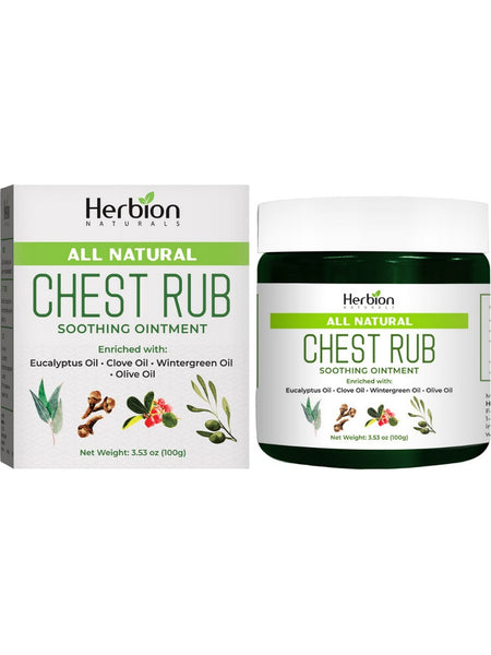 Herbion Naturals, All Natural Chest Rub, 3.53 oz
