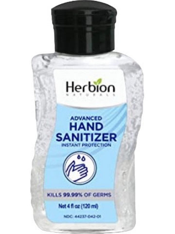 Herbion Naturals, Advanced Hand Sanitizer, 4 fl oz
