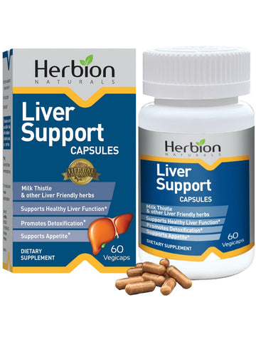 Herbion Naturals, Liver Support, 60 Vegicaps