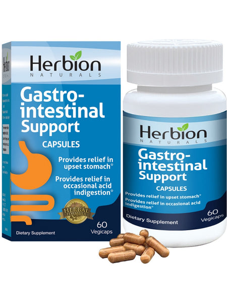 Herbion Naturals, Gastro-Intestinal Support, 60 Vegicaps