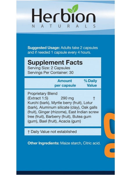 Herbion Naturals, Gastro-Intestinal Support, 60 Vegicaps