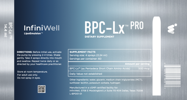 InfiniWell, BPC-Lx Pro, 15 ml
