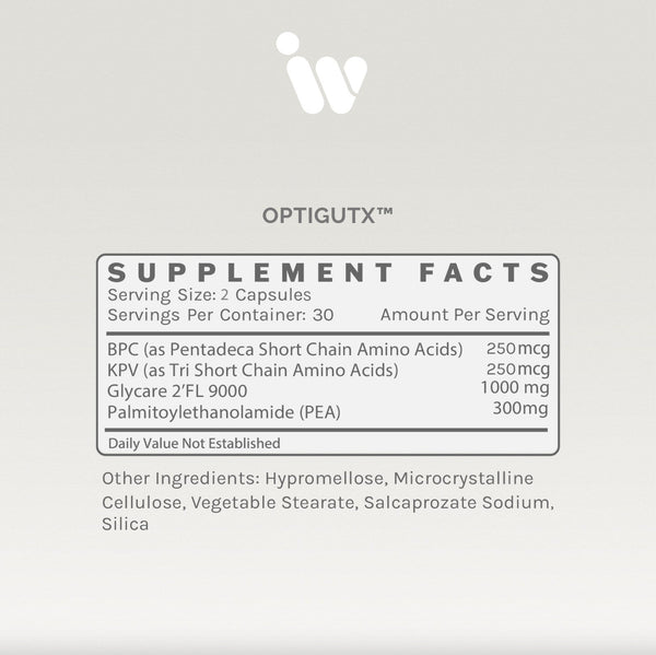 InfiniWell, OptiGutX, 60 Capsules