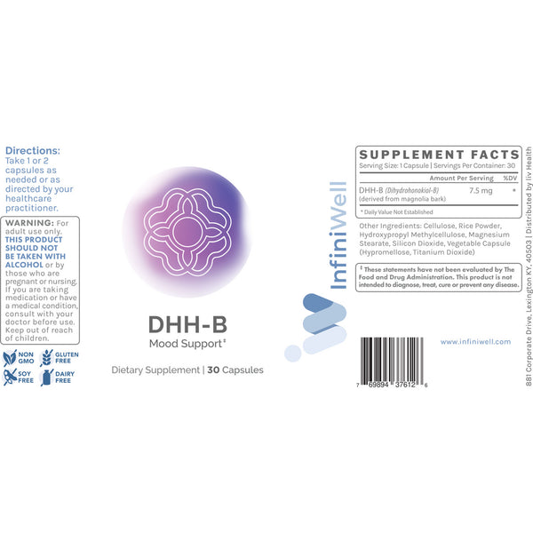 InfiniWell, DHH-B, 30 Capsules