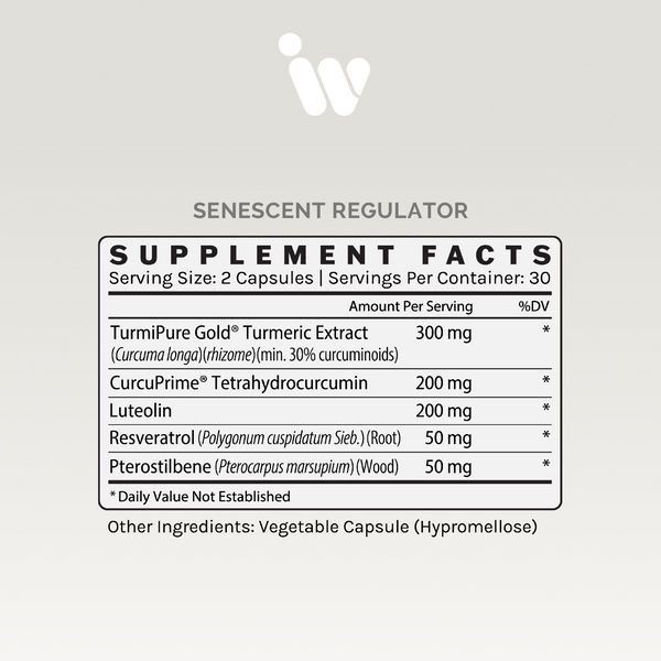 InfiniWell, Senescent Regulator, 60 Capsules
