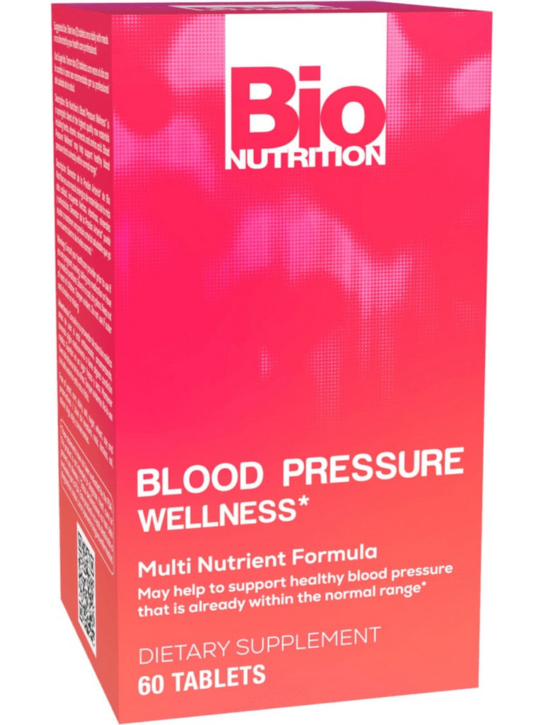 Bio Nutrition, Blood Pressure Wellness, 60 tabs