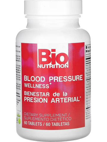 Bio Nutrition, Blood Pressure Wellness, 60 Tablets