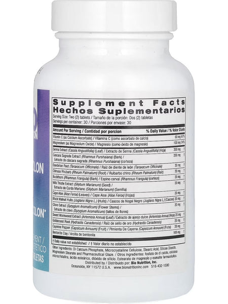 Bio Nutrition, Total Colon Wellness, 60 Tablets