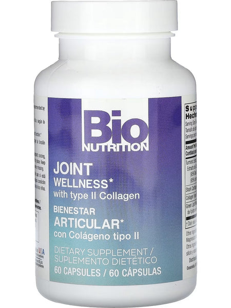 Bio Nutrition, Joint Wellness with Type II Collagen, 60 Capsules