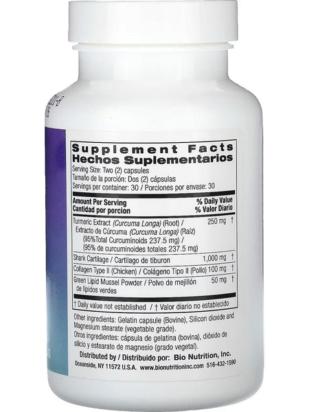 Bio Nutrition, Joint Wellness with Type II Collagen, 60 Capsules