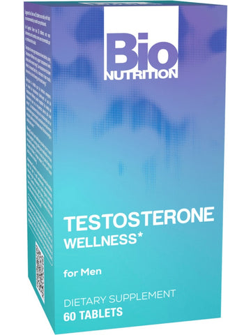 Bio Nutrition, Testosterone Wellness, 60 tabs