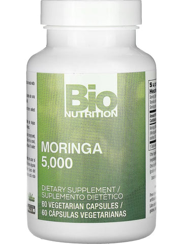 Bio Nutrition, Moringa 5,000, 60 Vegetarian Capsules