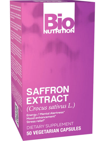 Bio Nutrition, Standardized Saffron Extract, 50 vegicaps