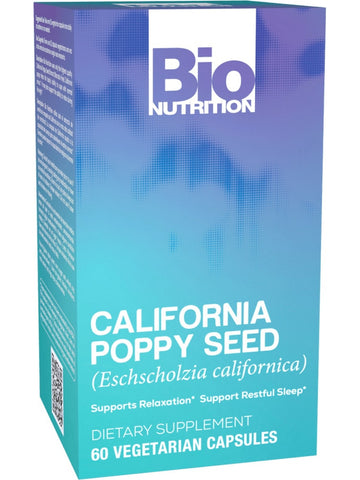 Bio Nutrition, California Poppy, 60 vegicaps