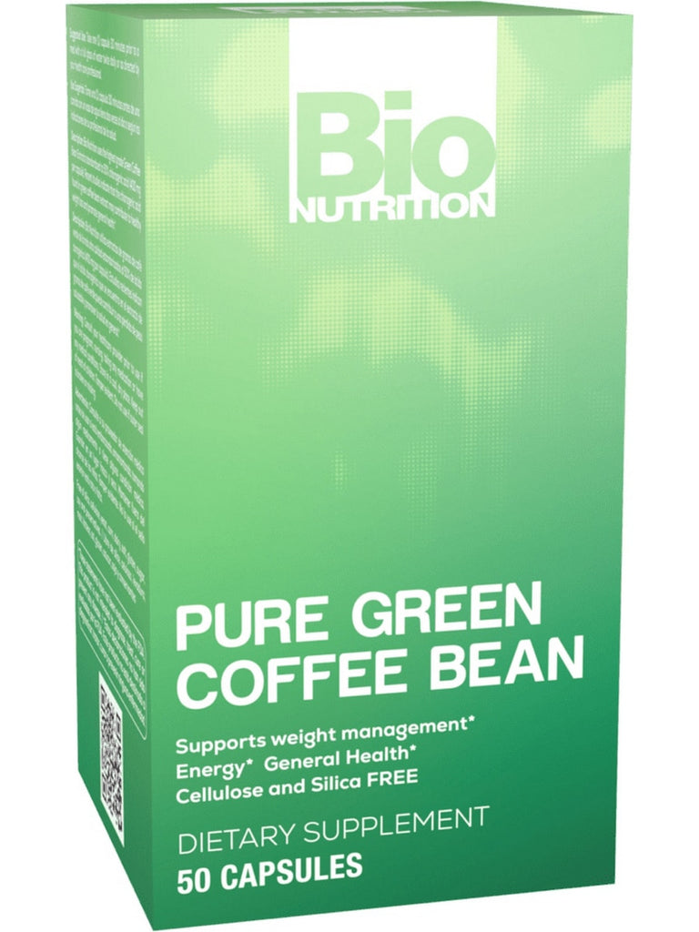 Bio Nutrition, Pure Green Bean Coffee, 50 caps