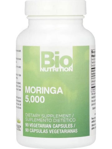 Bio Nutrition, Moringa 5,000, 90 Vegetarian Capsules