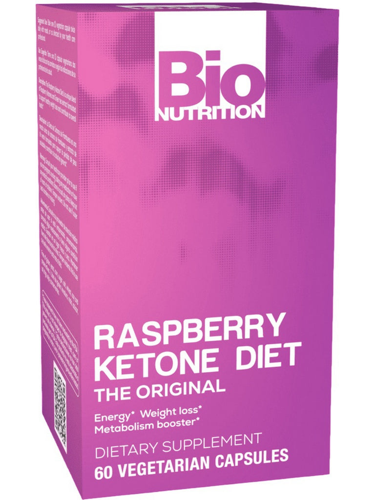 Bio Nutrition, Raspberry Ketone Diet, 60 Vegetarian Capsules
