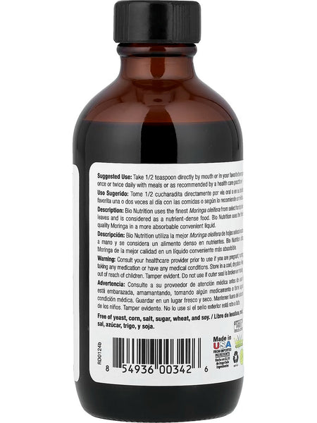 Bio Nutrition, Moringa 5,000, 4 fl oz