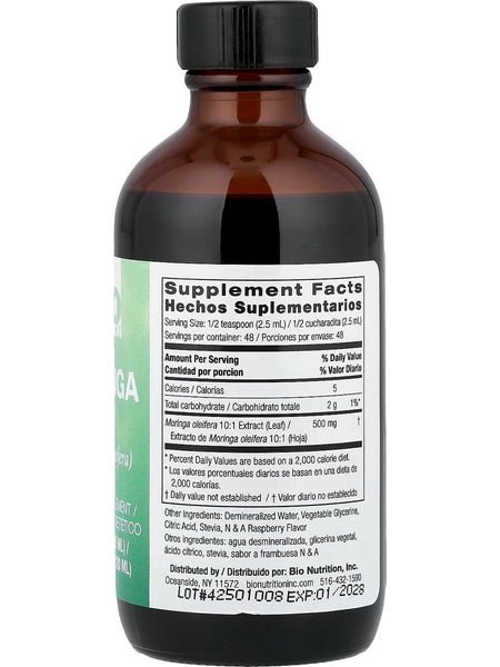Bio Nutrition, Moringa 5,000, 4 fl oz