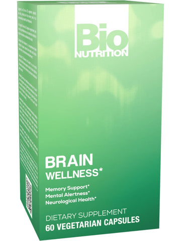 Bio Nutrition, Brain Wellness, 60 vegicaps