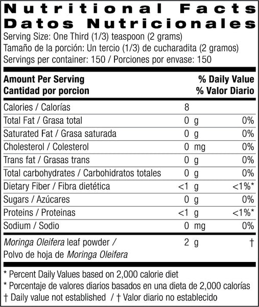 Bio Nutrition, Organic Moringa Leaf Powder, 300 grams