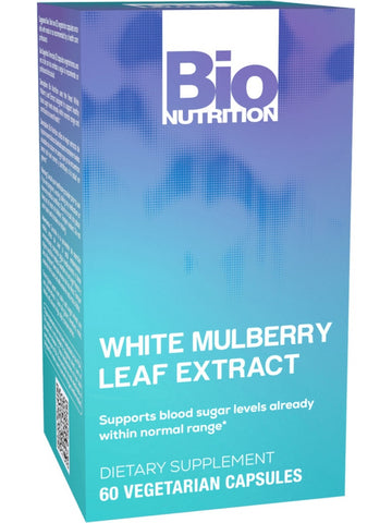 Bio Nutrition, White Mulberry Leaf Extract, 60 vegicaps
