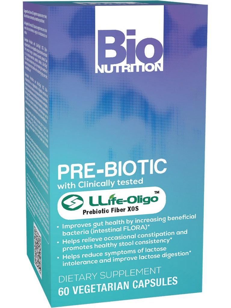 Bio Nutrition, Pre-Biotic Fiber with Llife-Oligo, 60 vegicaps