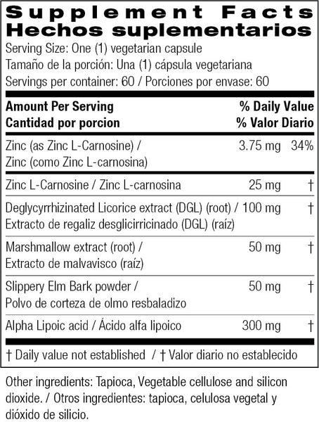 Bio Nutrition, Stomach Wellness, 60 Vegetarian Capsules