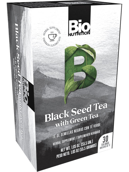 Bio Nutrition, Black Seed Tea with Green Tea, 30 Tea Bags