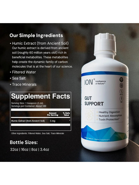 ION Intelligence of Nature, Gut Support, 16 oz