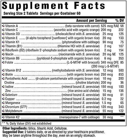 Innate Response Formulas, Men's 40+ Multivitamin (Iron Free), 120 tablets