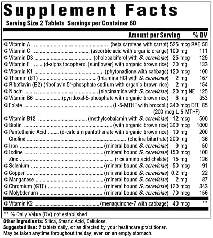 Innate Response Formulas, Women's 40+ Multivitamin, 120 tablets