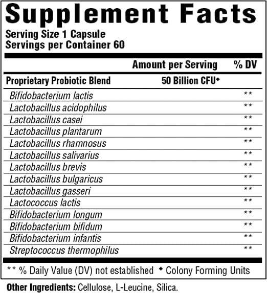 Innate Response Formulas, Flora 50-14 Clinical Strength, 120 capsules